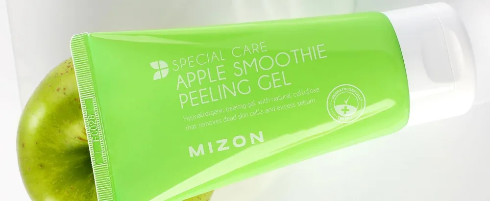 Mizon Apple Smoothie Peeling Gel 4.05 fl oz (120 ml) - apple 2