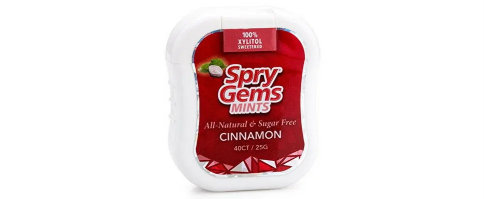 Xlear Spry Gems Mints Cinnamon 40 Count 25 g - product information 1