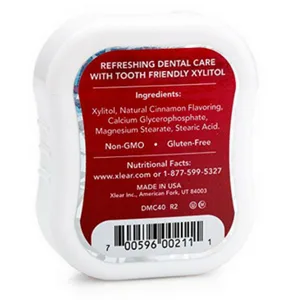 Xlear Spry Gems Mints Cinnamon 40 Count 25 g - product information 4