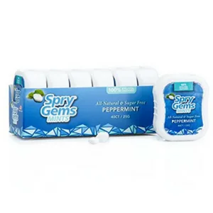Xlear Spry Gems Mints Peppermint 40 Count 25 g - product information 3
