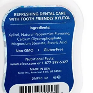 Xlear Spry Gems Mints Peppermint 40 Count 25 g - product information 6