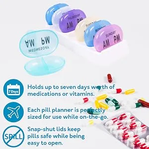 Apex Pocket Med Pack with 7-Day Tray - Pill organizer