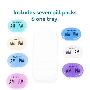 Apex Pocket Med Pack with 7-Day Tray - Pill planner