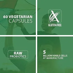 Flora Children's Probiotic 60 Capsules - Childrens Kids Probiotics Benefits