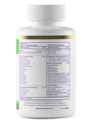 Paradise Herbs Vitamin C 90 Vegetarian Capsules - Paradise Herbs