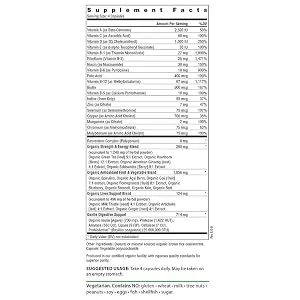 Rainbow Light Certified Men's Multivitamin 120 Vegetarian Capsules - product information 3