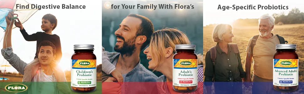 Flora Udo's Choice Adult's Probiotic 60 Capsules - Try other probiotics