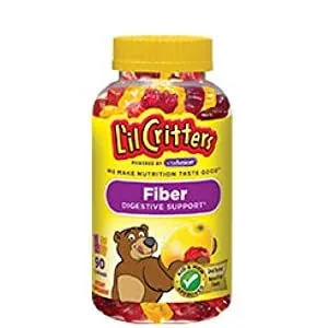 L'il Critters Fiber Digestive Support Natural Fruit Flavors 90 Gummies - product information 2