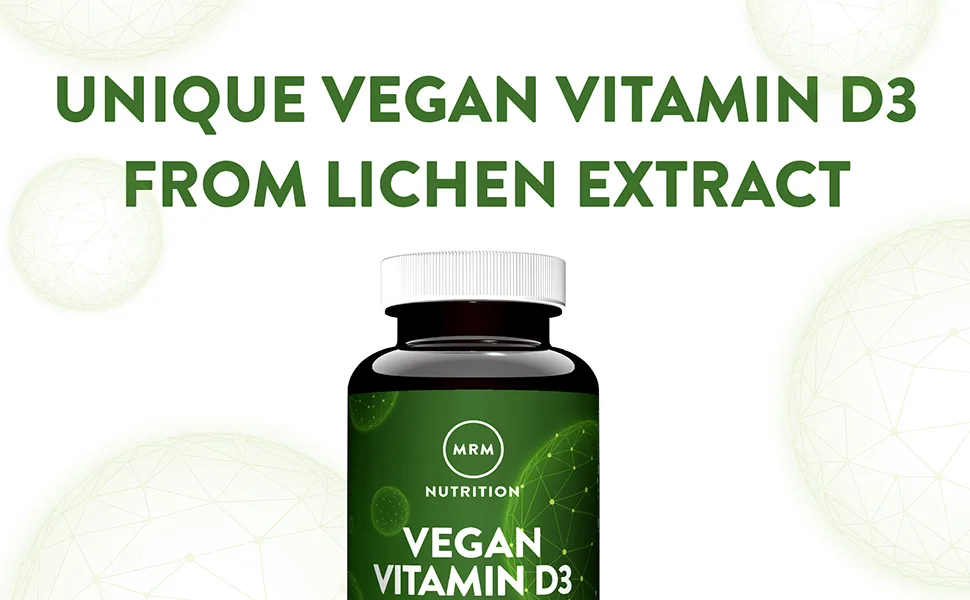 MRM Vegan Vitamin D3 2500 IU 60 Vegan Capsules - lichen extract
