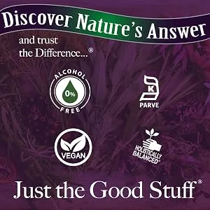 Nature's Answer Echinacea & Astragalus 1425 mg 90 Vegetarian Capsules - Herbal Blend Vegetarian, Vegan 1425 mg
