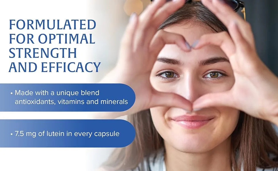 Natural Factors Advanced Eye Factors 60 Capsules - Formulated for optimal strength and efficacy