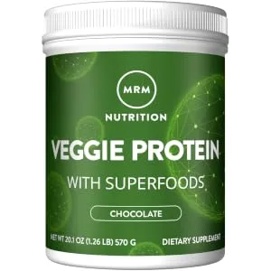 MRM Nutrition Veggie Protein with Superfoods Chocolate 20.1 oz (570 g) - product information 4