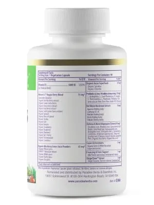 Paradise Herbs Earths Blend Vitamin D3 5000 IU 90 Vegetarian Capsules - Paradise Herbs