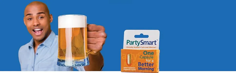 Himalaya PartySmart 10 Packets 1 Vegetarian Capsule Each - banner