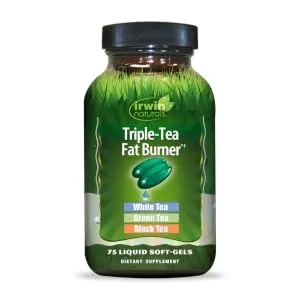 Irwin Naturals Triple-Tea Fat Burner 75 Liquid Softgels - triple tea fat burner