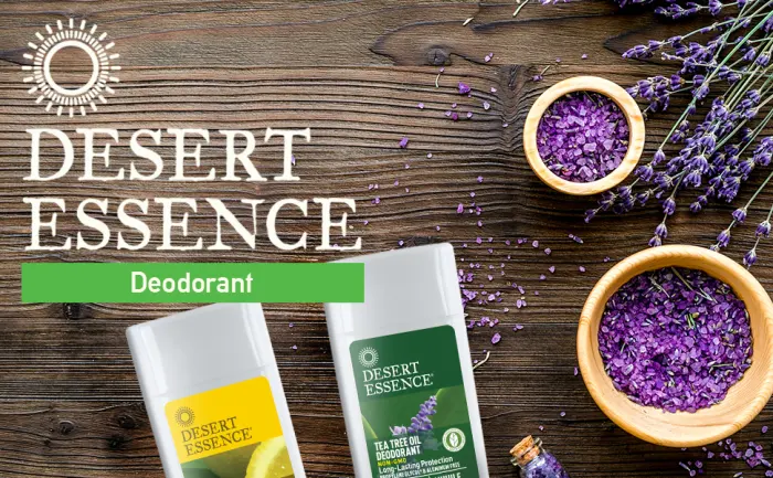 Desert Essence Deodorant Lemon Tea Tree 2.5 oz (70 ml) - Desert Essence Deodorant
