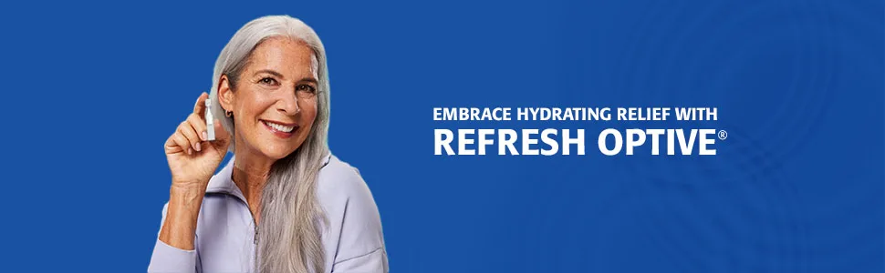 Refresh Optive Lubricant Eye Drops, Preservative-Free, 0.01 Fl Oz Single-Use Containers, 30 Count, Packaging May Vary - Refresh Optive PF