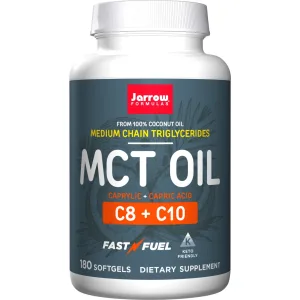 Jarrow Formulas MCT Oil 1000 mg 180 Softgels - product information 1