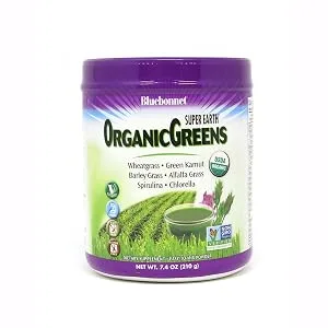 Bluebonnet Nutrition Super Earth Brewer's Yeast Unflavored 2 lb (908 g) - Organic Greens