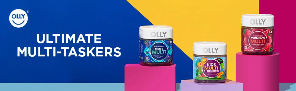 Olly The Perfect Men's Multi Vitamin Gummies with Lycopene - 90 Gummies - image