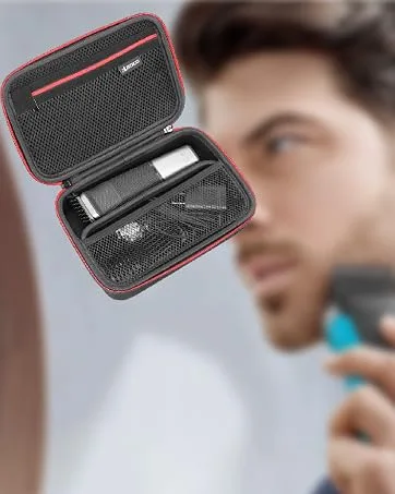 RLSOCO Hard Case for AliveCor KardiaMobile 6L Six-Lead Personal EKG Device - Case for AliveCor KardiaMobile 6L - Shaver Case