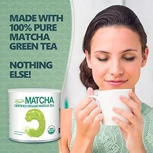 MatchaDNA  Matcha Green Tea Powder - 1 Lbs  - product information 6