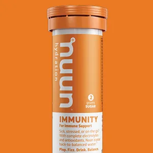 Nuun Sport  Caffeine Drink Tablets - Mixed Flavor - 4 Tubes (40 Servings) - Nuun Immunity
