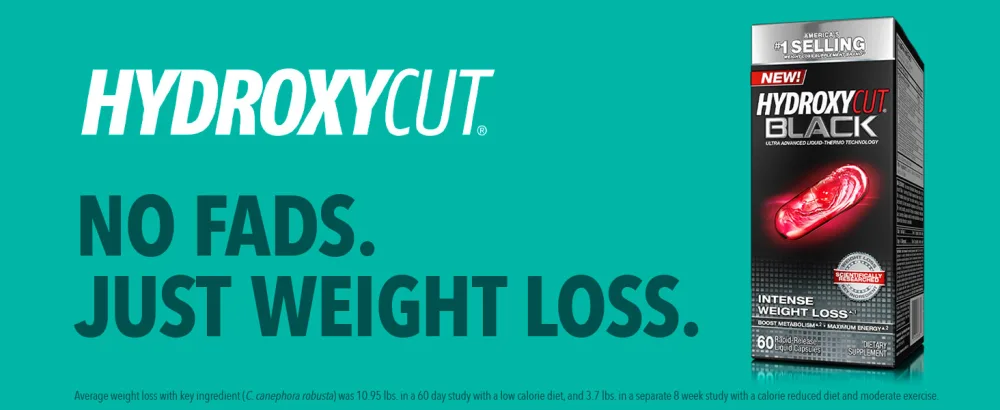 Hydroxycut Advanced - 60 Rapid-Release Liquid Capsules - Thermogenic Calorie Burn, Maximize Energy - for Women & Men - No Fads. Just Weight Loss