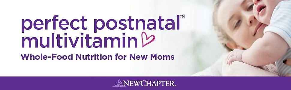 New Chapter Postnatal Vitamins Lactation Supplement - 48 Capsules - product information 1