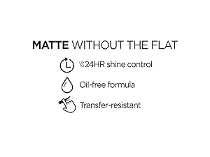 L'Oreal Paris Infalliable Pro-Matte Foundation - Natural Buff - 1 fl. oz - matte foundation for oily skin, full coverage foundation, long lasting foundation, matte finish