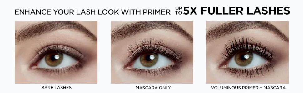 L’Oreal Paris Voluminous Original Volume Building Mascara - Carbon Black - 0.26 Fl Oz - best eyelash mascara primer