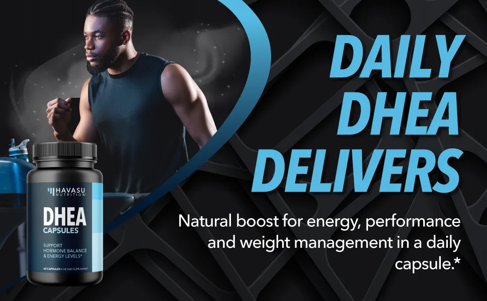 Havasu Nutrition DHEA 50mg Extra Strength Designed for Promoting Youthful Energy - 60 Capsules - dhea dhea 25mg dhea 100mg dhea 25mg capsules dhea supplement dhea 10mg capsules dhea supplement