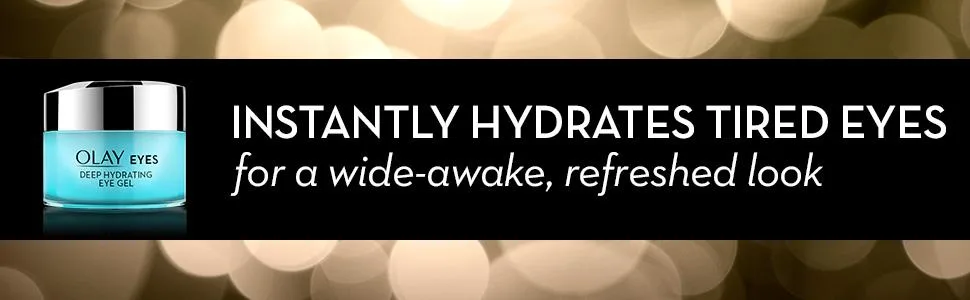 Olay Deep Hydrating Eye Gel with Hyaluronic Acid for Tired Eyes - 0.5 fl oz - product information 1