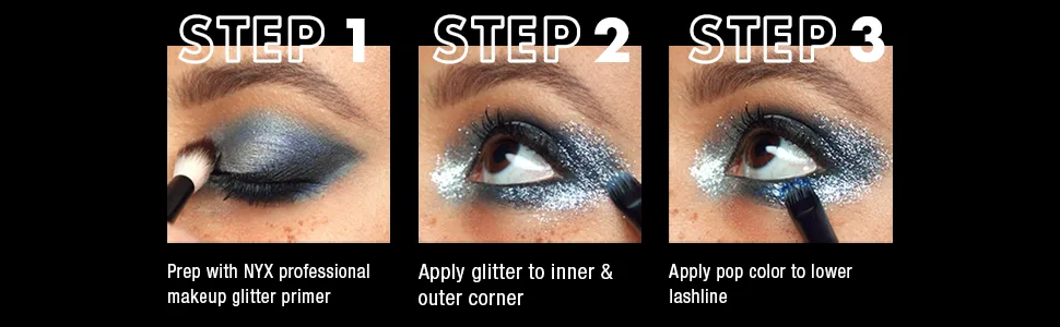 NYX Professional Makeup Face & Body Glitter - NYX Professional Makeup, Face and Body Glitter, Glitter Primer