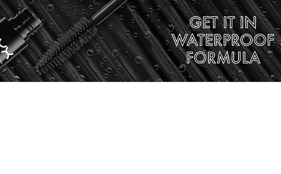 NYX Professional Makeup Worth The Hype Volumizing and Lengthening Mascara - Black - product information 1