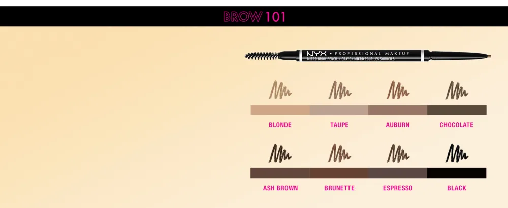 NYX Cosmetics Control Freak Eye Brow Gel Clear - nyx micro brow pencil eyebrow pencil fine tip
