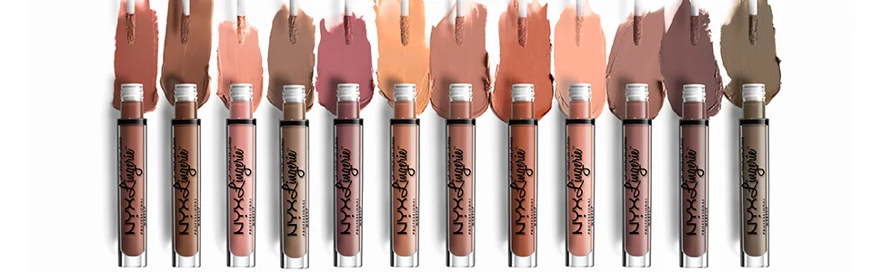 NYX PROFESSIONAL MAKEUP Lipstick Set 6-Piece The Perfect Nude Lip Kit Seduction - Lipstick