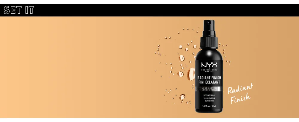 NYX Cosmetics Long Lasting Makeup Setting Spray Matte Finish - nyx radiant finish setting spray face finishing spray