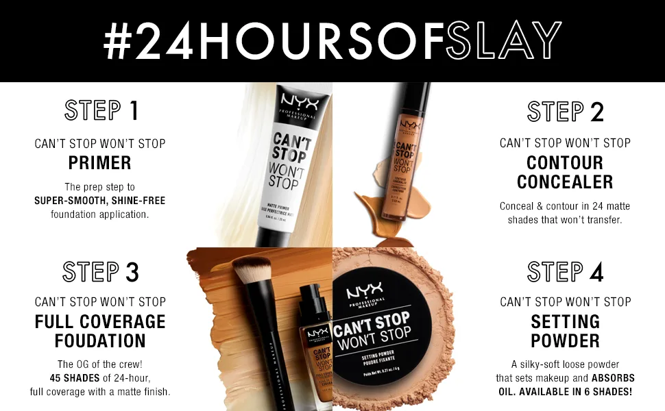 NYX Cosmetics Can't Stop Won't Stop Contour Concealer - CSWSC
