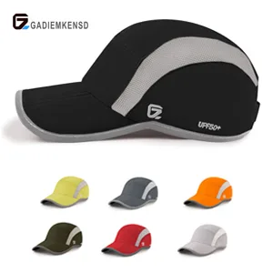 GADIEMKENSD Outdoor Hat Folding Reflective Running Cap for Men & Women - GADIEMKENSD UPF 50+ Running Cap