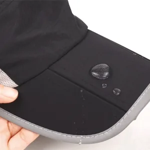 GADIEMKENSD Outdoor Hat Folding Reflective Running Cap for Men & Women - WATER REPELLENCY