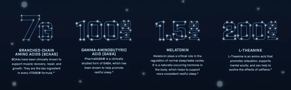 Scivation Xtend PM - Moonlight Mojito - 20 Servings - Xtend PM