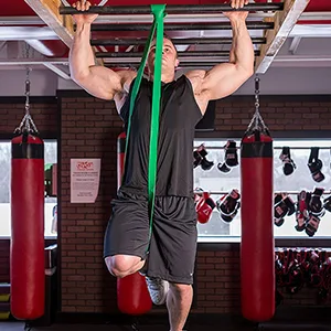 KMM Sports Pull up Resistance and Assist Bands, Workout Bands - 6 Pack - pull up