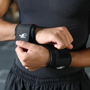 HiRui 2 PACK Wrist Compression Strap and Wrist Brace Sport Wrist Support for Fitness - wrist brace