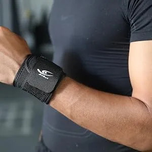 HiRui 2 PACK Wrist Compression Strap and Wrist Brace Sport Wrist Support for Fitness - wrist brace
