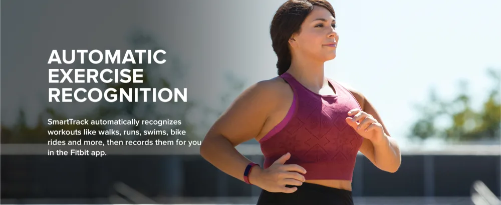 Fitbit Inspire HR Heart Rate and Fitness Tracker, One Size (S and L Bands Included), 1 Count Black (Heart Rate) - Automatic exercise recognition