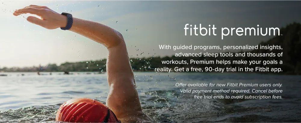 Fitbit Charge 4 Fitness Activity Tracker - fitbit Premium
