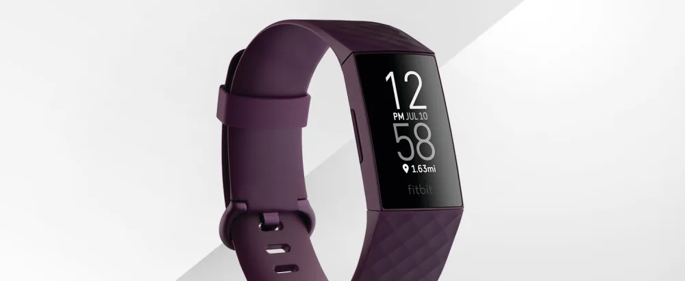 Fitbit Charge 4 Fitness Activity Tracker - Black - Rosewood fitbit Charge 4 watch
