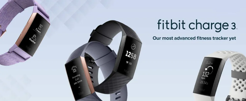 Fitbit Charge 3 Fitness Activity Tracker - product information 1