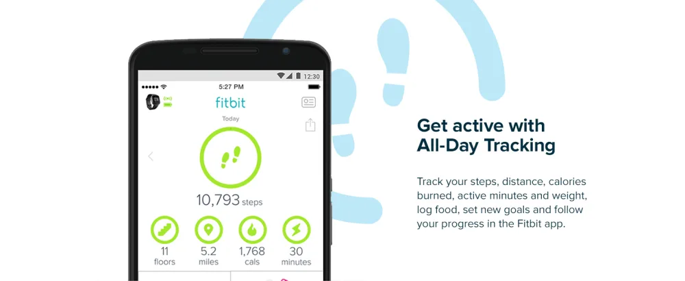 Fitbit Charge 3 Fitness Activity Tracker - Rose Gold/Blue Grey - get active with all day tracking